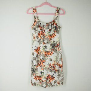 Banana Republic Floral Pencil Dress size 0